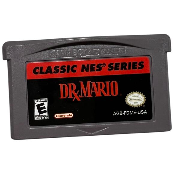 Dr Mario Classic NES Series Game Boy Advance Authentic Cart - Picture 1 of 4